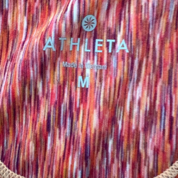 Athleta Multicolor Athletic Top - Picture 2 of 4